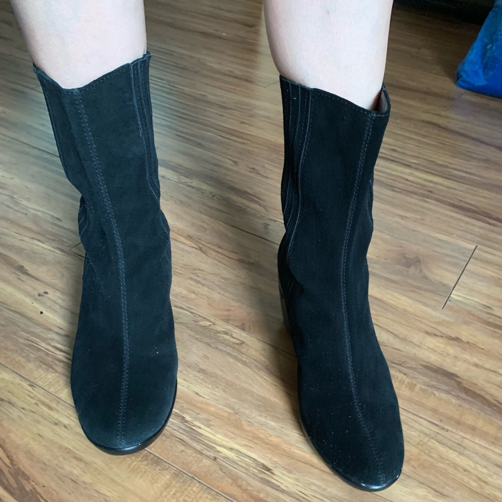 Cole Haan Suede Boots Sz 8